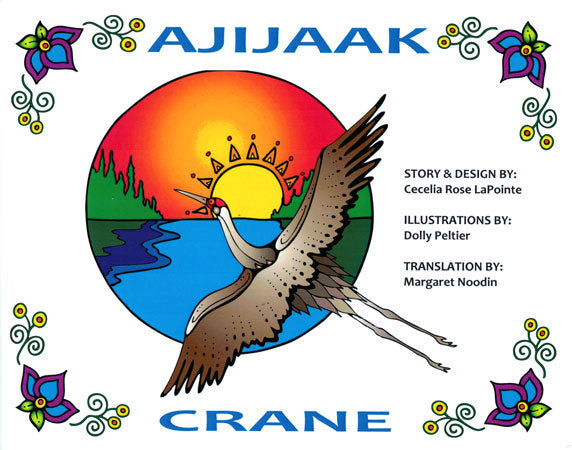 Ajijaak Crane by Cecelia Rose LaPointe