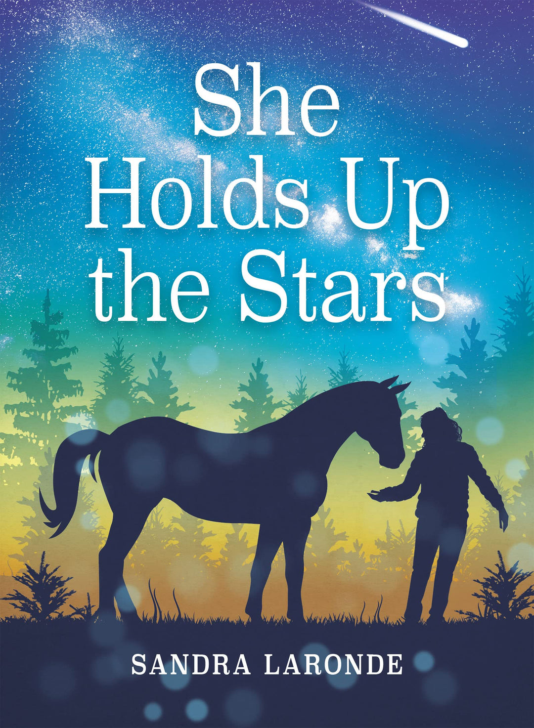 She Holds Up the Stars by Sandra Laronde