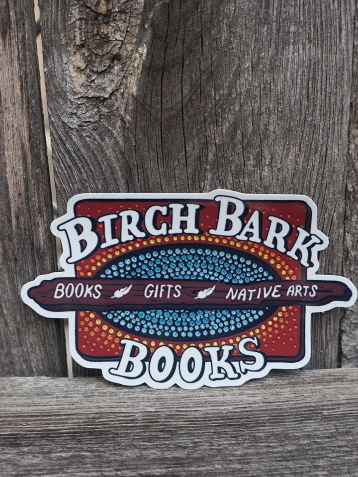 Storefront Sign Glitter Sticker
