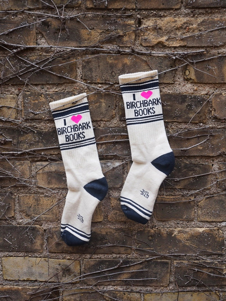 I Love Birchbark Books Socks