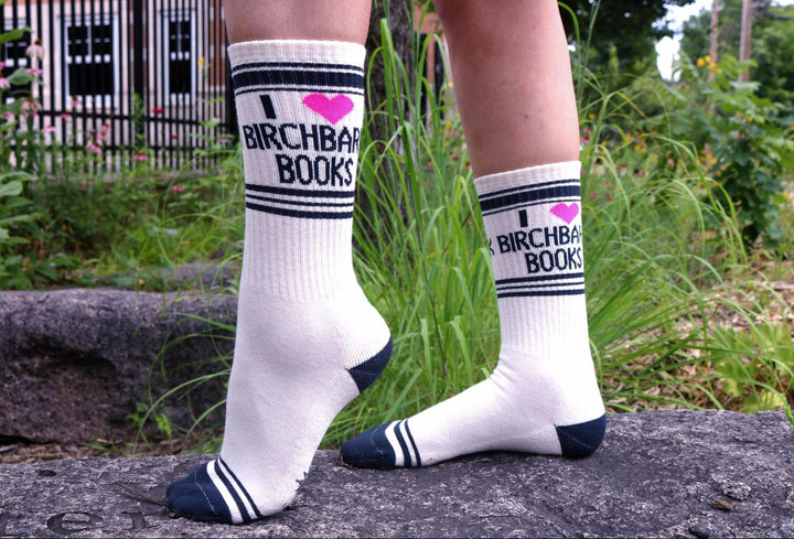I love Birchbark Books socks - on feet