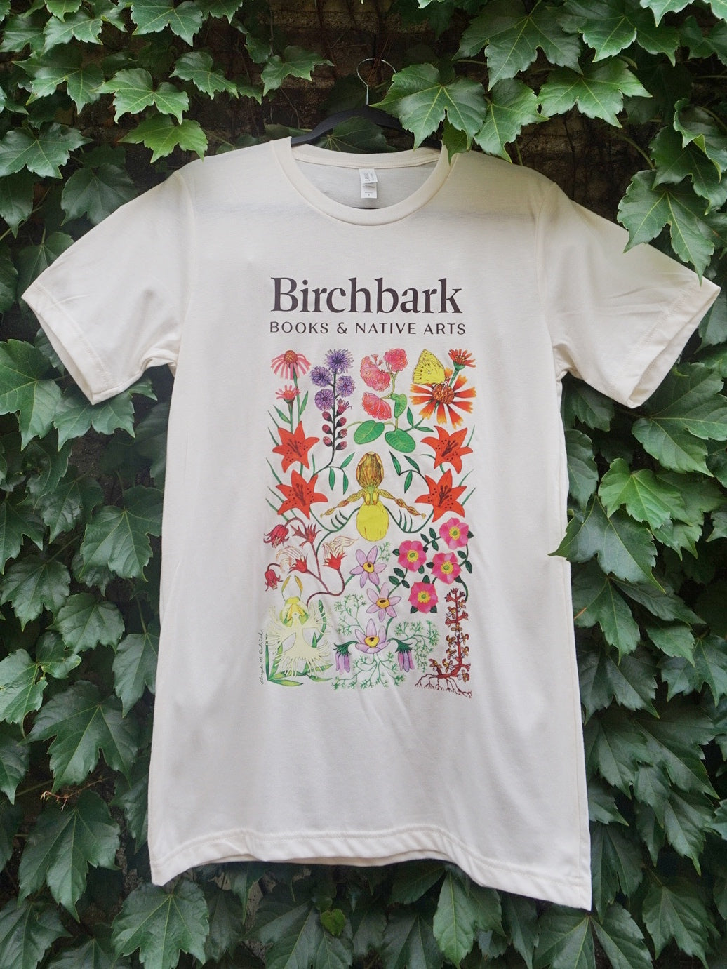Birchbark Books Floral T-shirt
