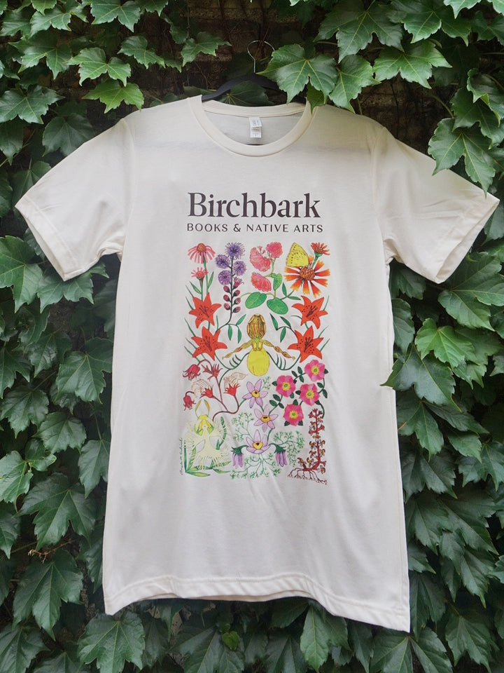 Birchbark Books Floral T-shirt