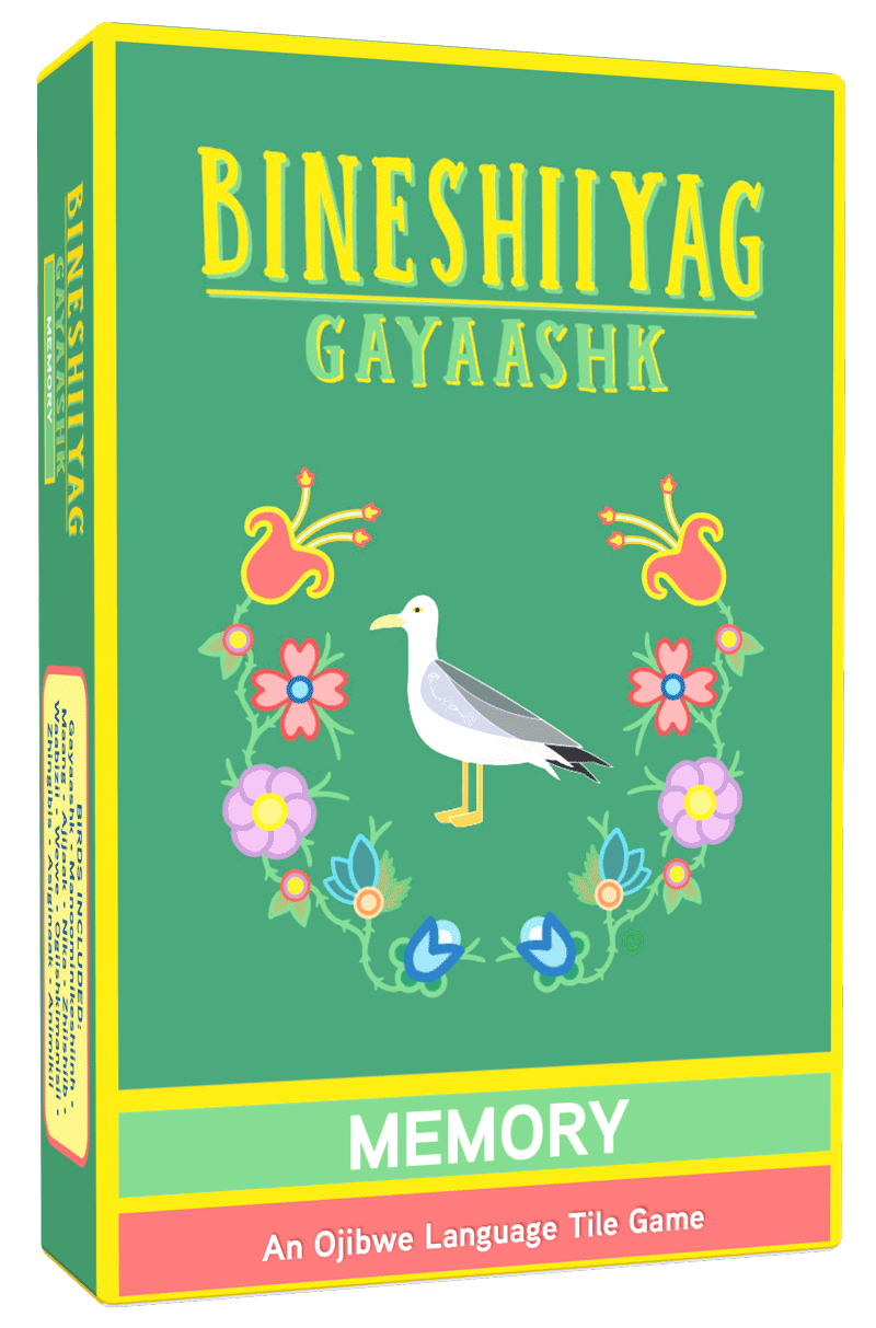 Bineshiiyag Seagull Memory Game by Nashke Native Games