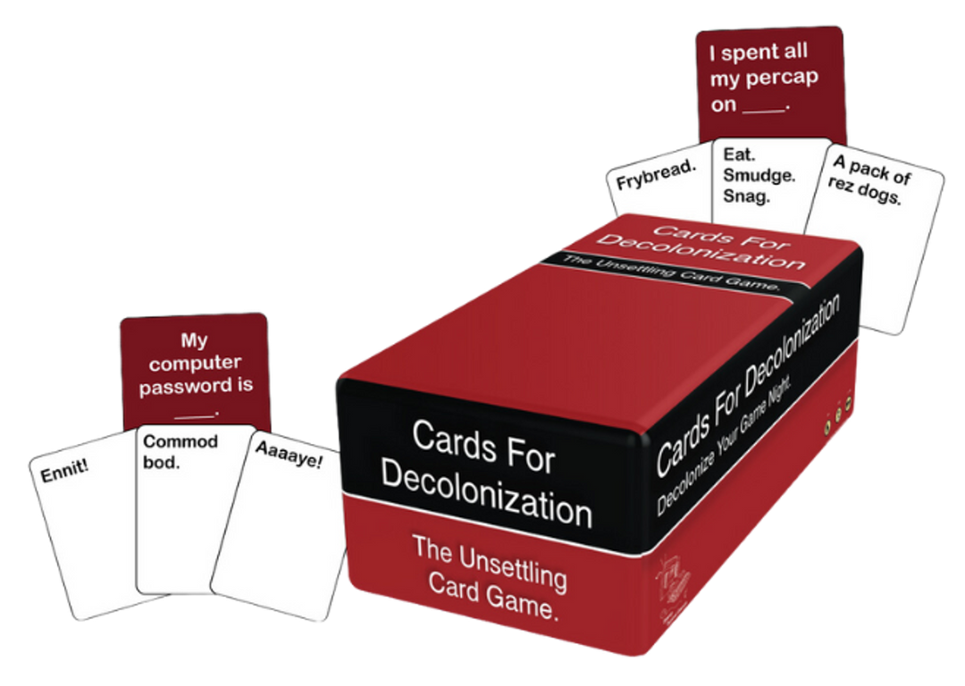 Cards for Decolonization: The Unsettling Card Game by Native Teaching Aids