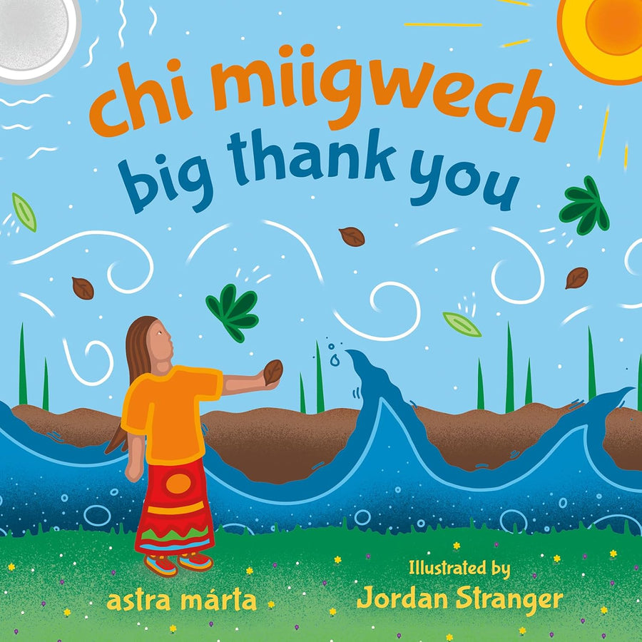 chi miigwech, big thank you by astra márta