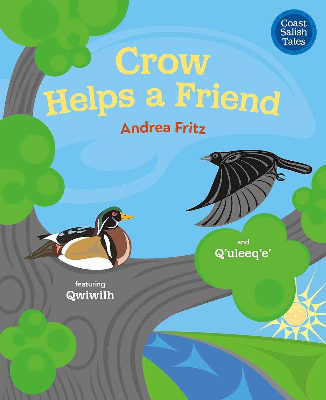 Crow Helps a Friend by Andrea Fritz