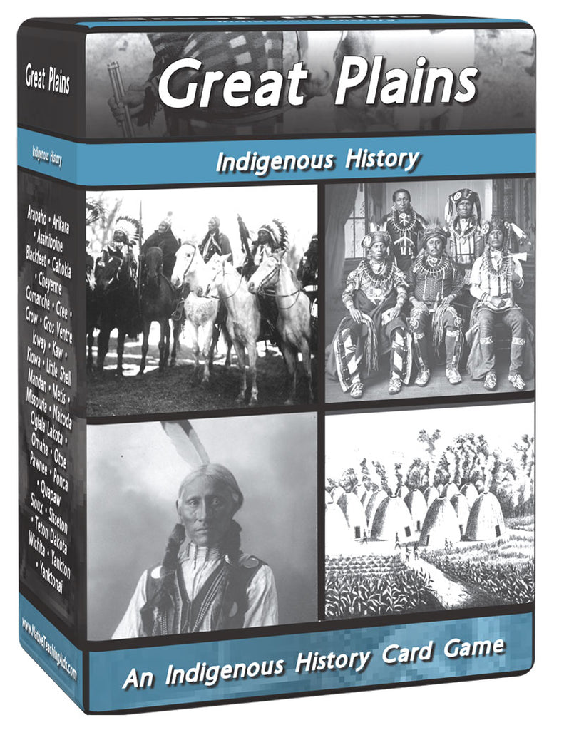 Great Plain Indigenous History Card Game- Student Edition by Native  Teaching Aids – Birchbark Books