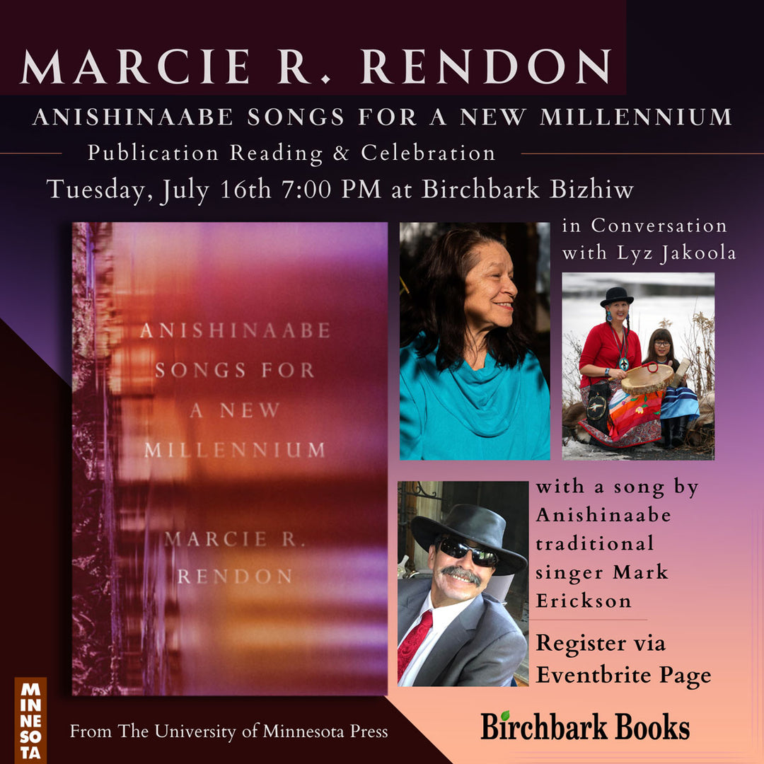 Marcie R. Rendon Book Event: Anishinaabe Songs for a New Millennium
