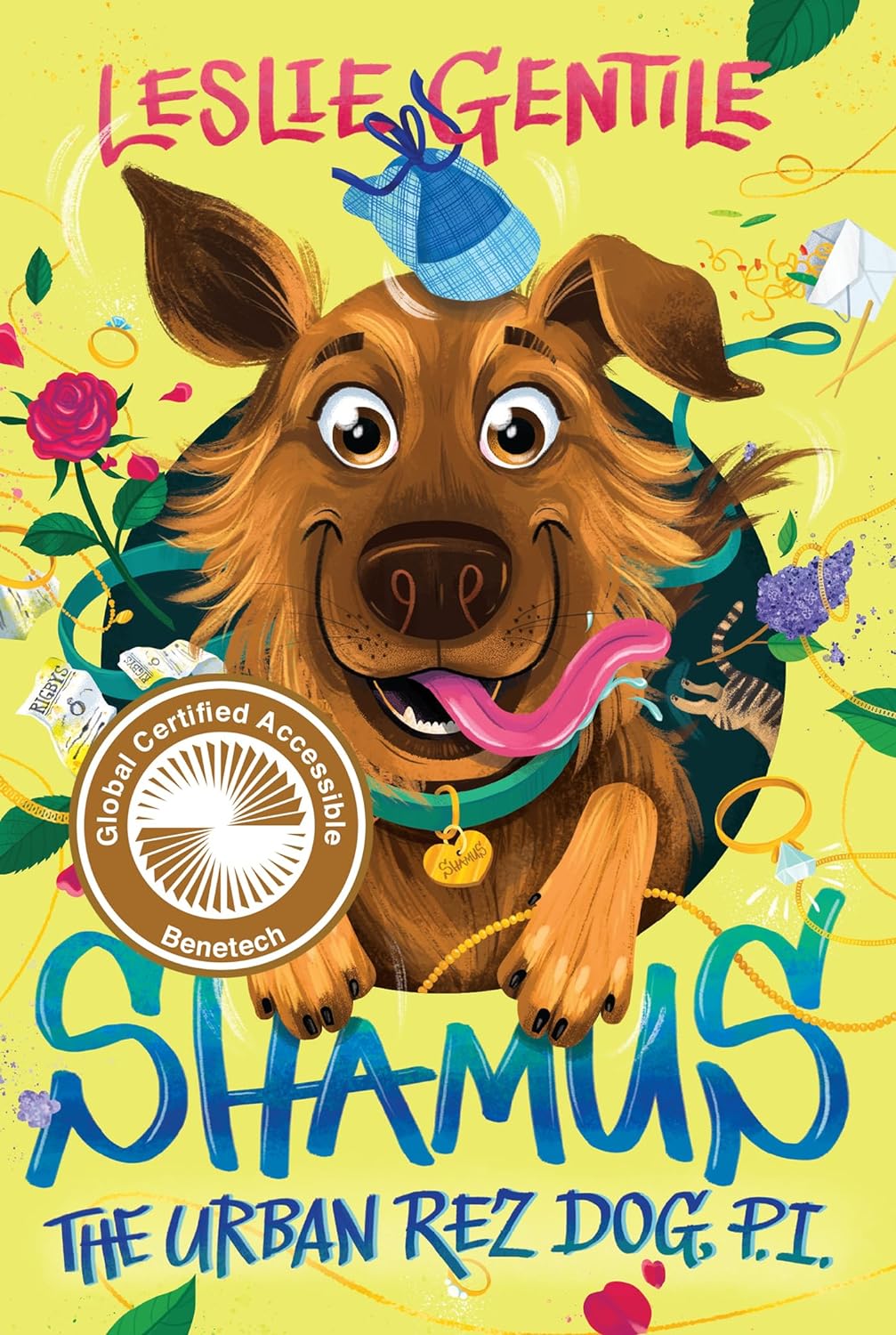 Shamus the Urban Rez Dog, P.I. by Leslie Gentile