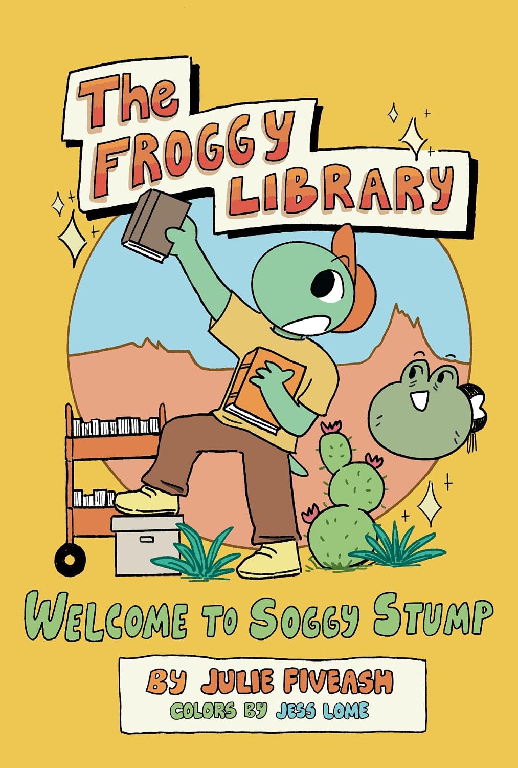 The Froggy Library by Julie Fiveash