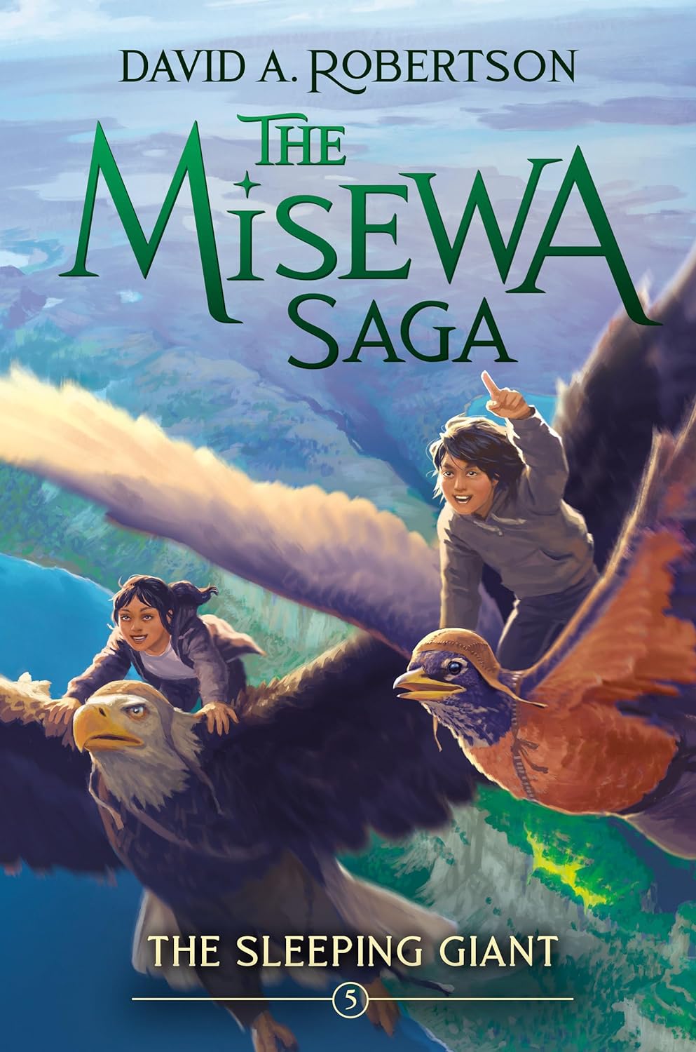 The Sleeping Giant: The Misewa Saga (Book Five) by David A. Robertson