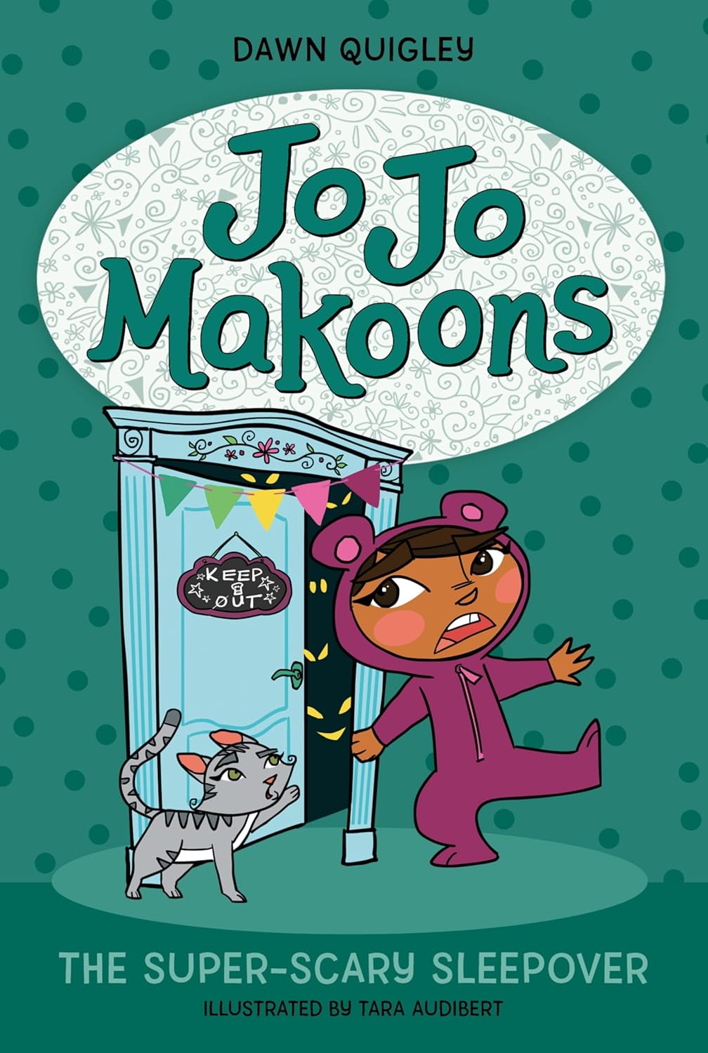 Jo Jo Makoons: The Super-Scary Sleepover by Dawn Quigley