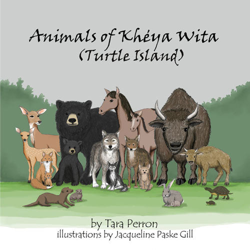 Animals of Kheya Wita (Turtle Island) by Tara Perron