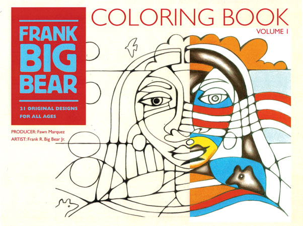 Frank Big Bear Coloring Book