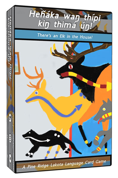 Elk in the House - Lakota Language Game - Student Edition