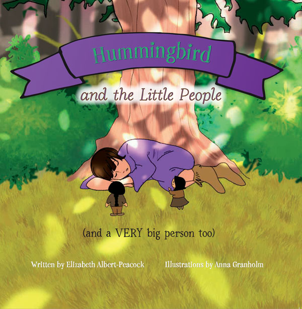 The story of a little girl who comes upon the little people (and a VERY big one too) by Elizabeth Albert-Peacock