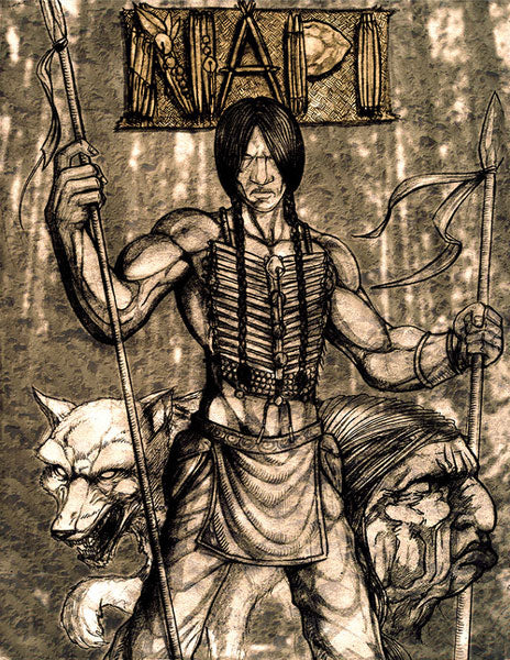 Napi - The Trixster: A Blackfoot Graphic Novel by Jason Eaglespeaker